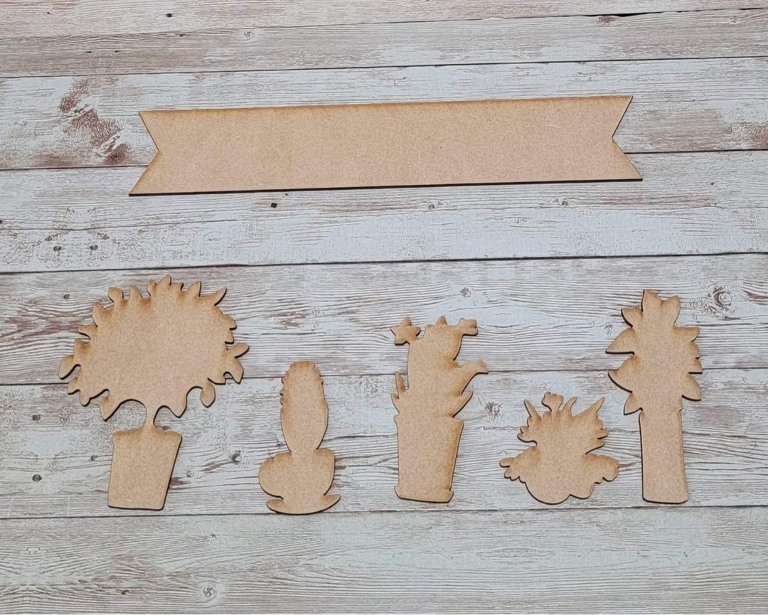 Cutouts, April 2022, Club Couture, Trees, Banner, Chalk Couture, Keep Going, Keep Growing Etsy