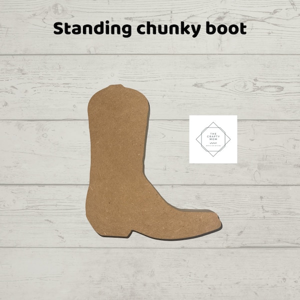 Chunky boot, standing, boots, club couture, DIY