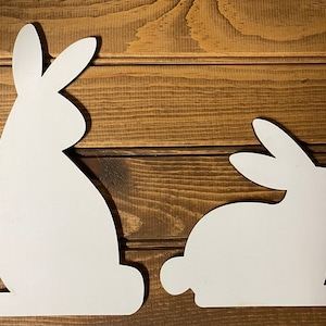 Bunnies, bunny, diy, easter, spring, decor