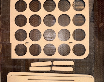 Paint Holder, 25 bottles, DIY
