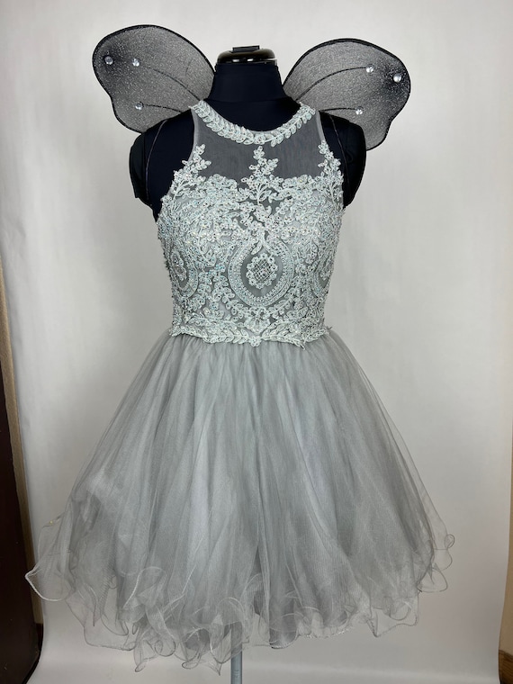grey fairy costume