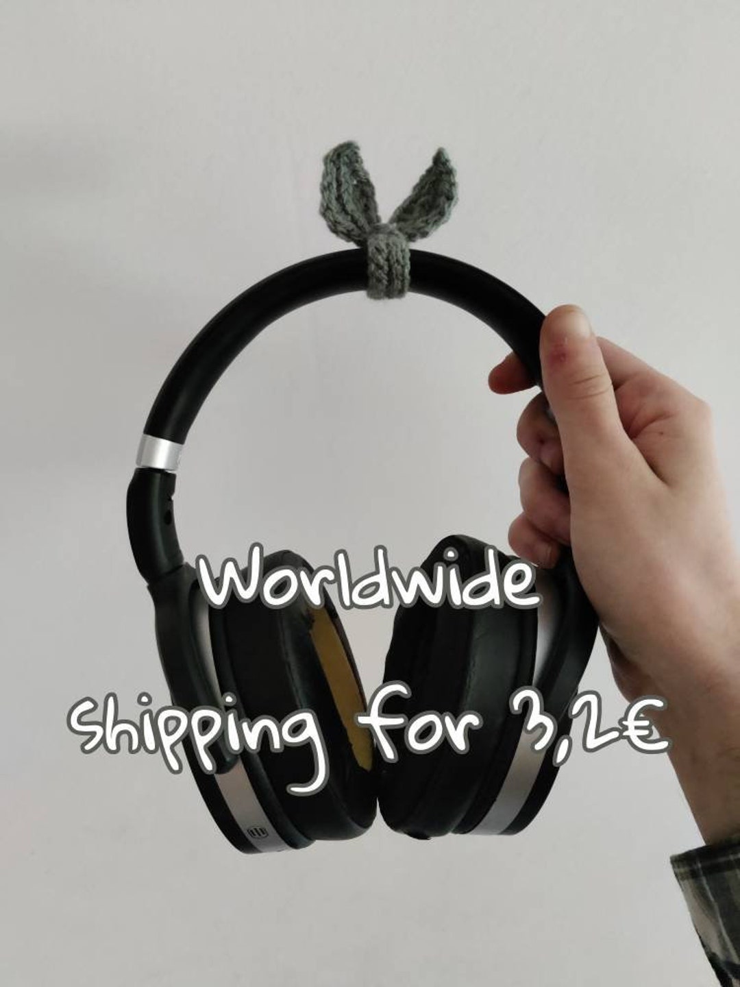 Crochet Sprout Leaf Headphone Accessories Leaf Bookmark Etsy