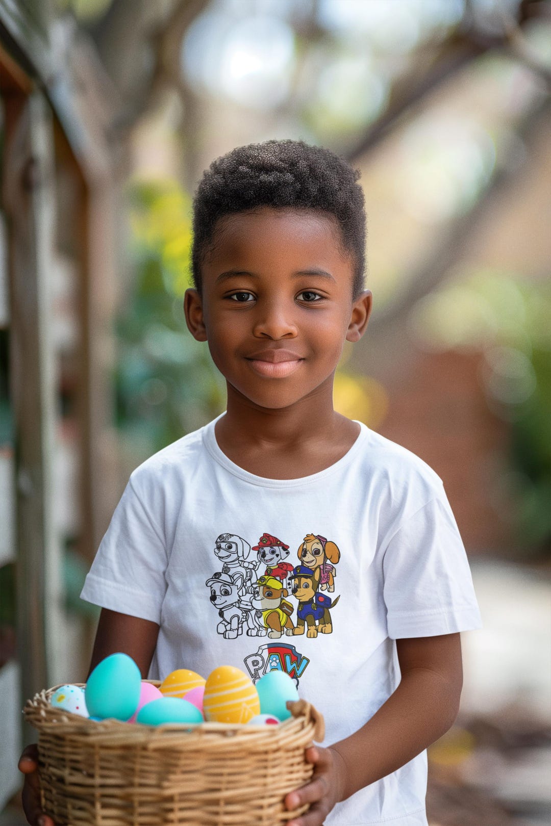 Coloring Book Shirt Paw Patrol Kids Shirt Kids Funny Shirt Activity T ...