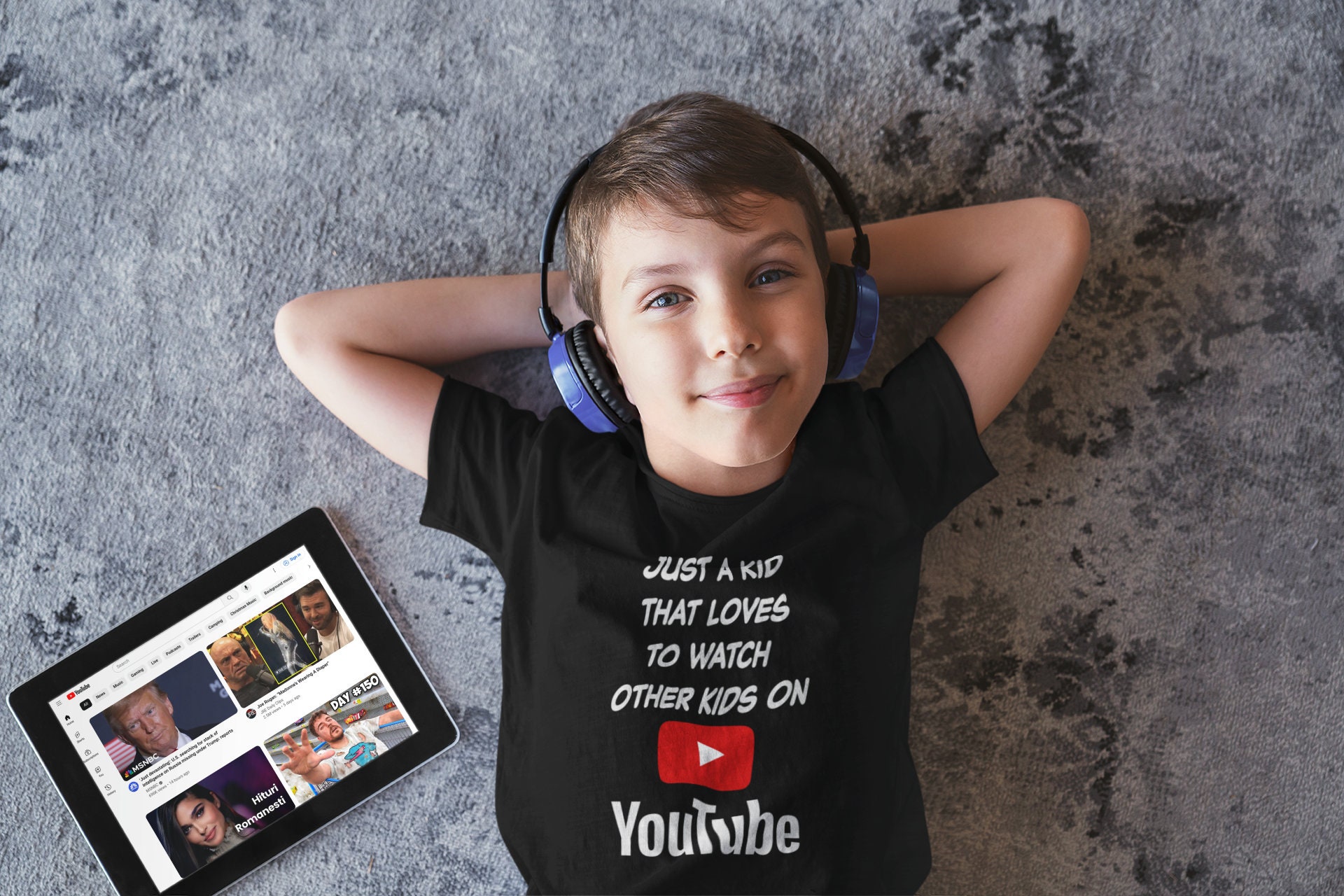 kids youtube shirt