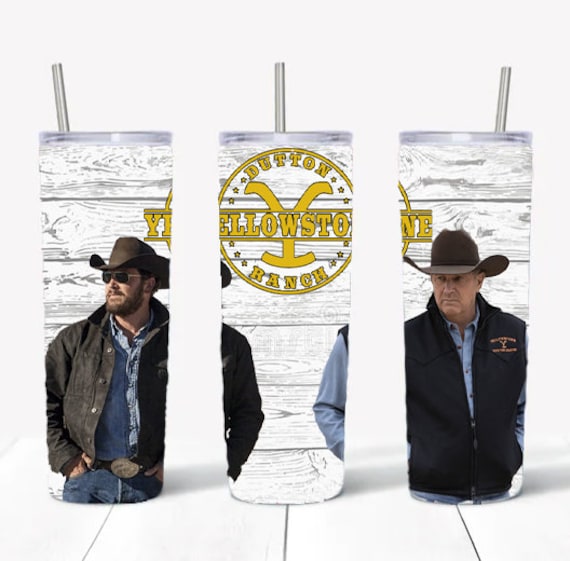Yellowstone Tumbler 20oz 30oz Tumbler Yellowstone Etsy