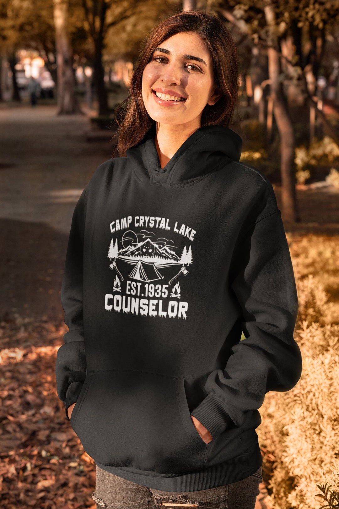 Camp Lake Crystal T-shirt or Hoodie Friday the 13th Camp - Etsy