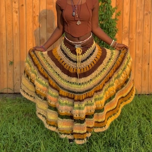 Crochet Maxi Skirt