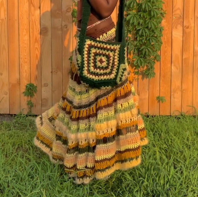 Eisley Crochet Top & Maxi Skirt Set