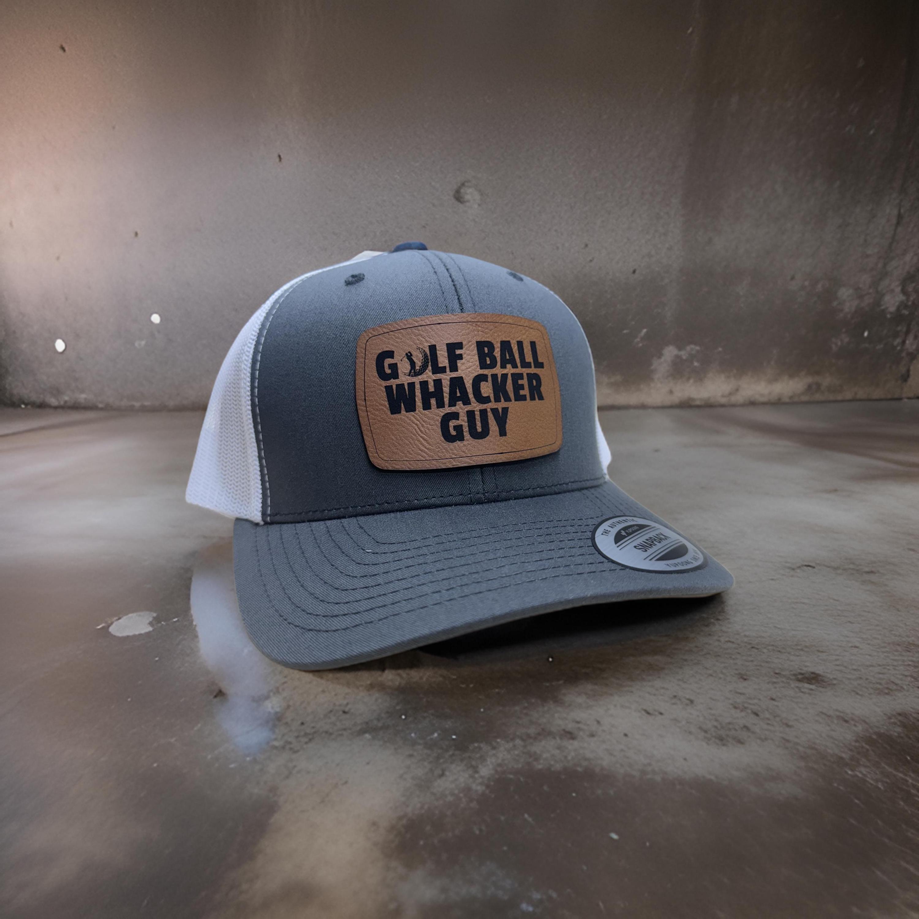 Yupoong 6606. - Golf Ball Whacker Guy Hat - Etsy