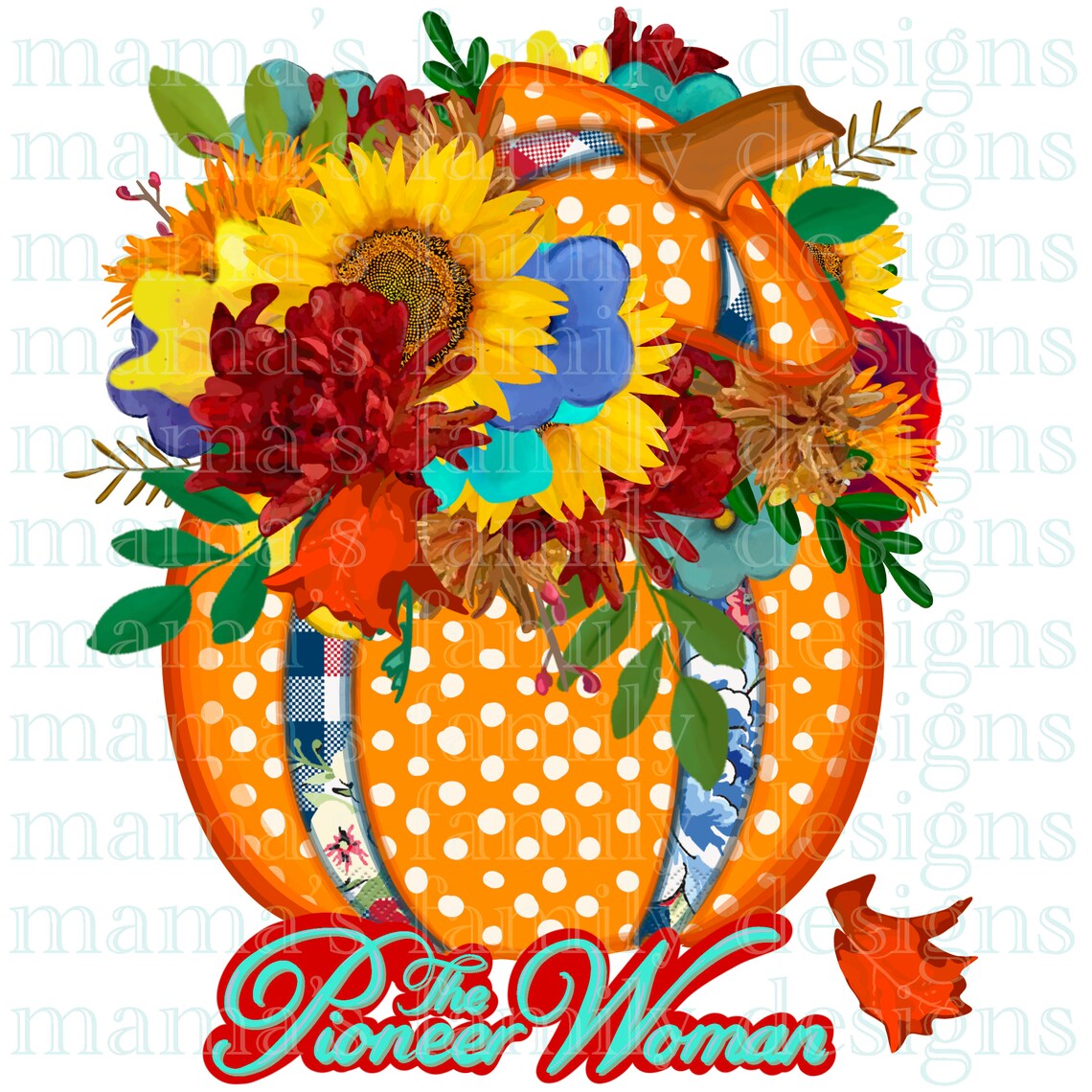 The Original Pioneer Woman Fall Pumpkin DIGITAL DOWNLOAD | Etsy