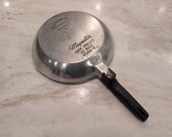 RARE Vintage Wagner Magnalite 4509 Chef Skillet 10 Inch Aluminum LOOK