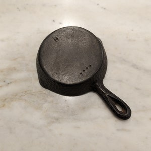 RARE Vintage Lodge Hammered Mini Skillet Cast Iron