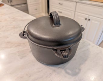 RARE Best Made 1936 Jubilee 4 Quart Dutch Oven Cast Iron MINT CONDITION