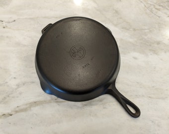 RARE Griswold 9 SBL Hinged Cast Iron Skillet 2509 WOW