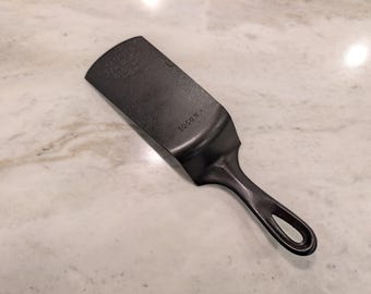 REPURPOSED Vintage Wagner 6 Skillet Spatula Cast Iron COOL