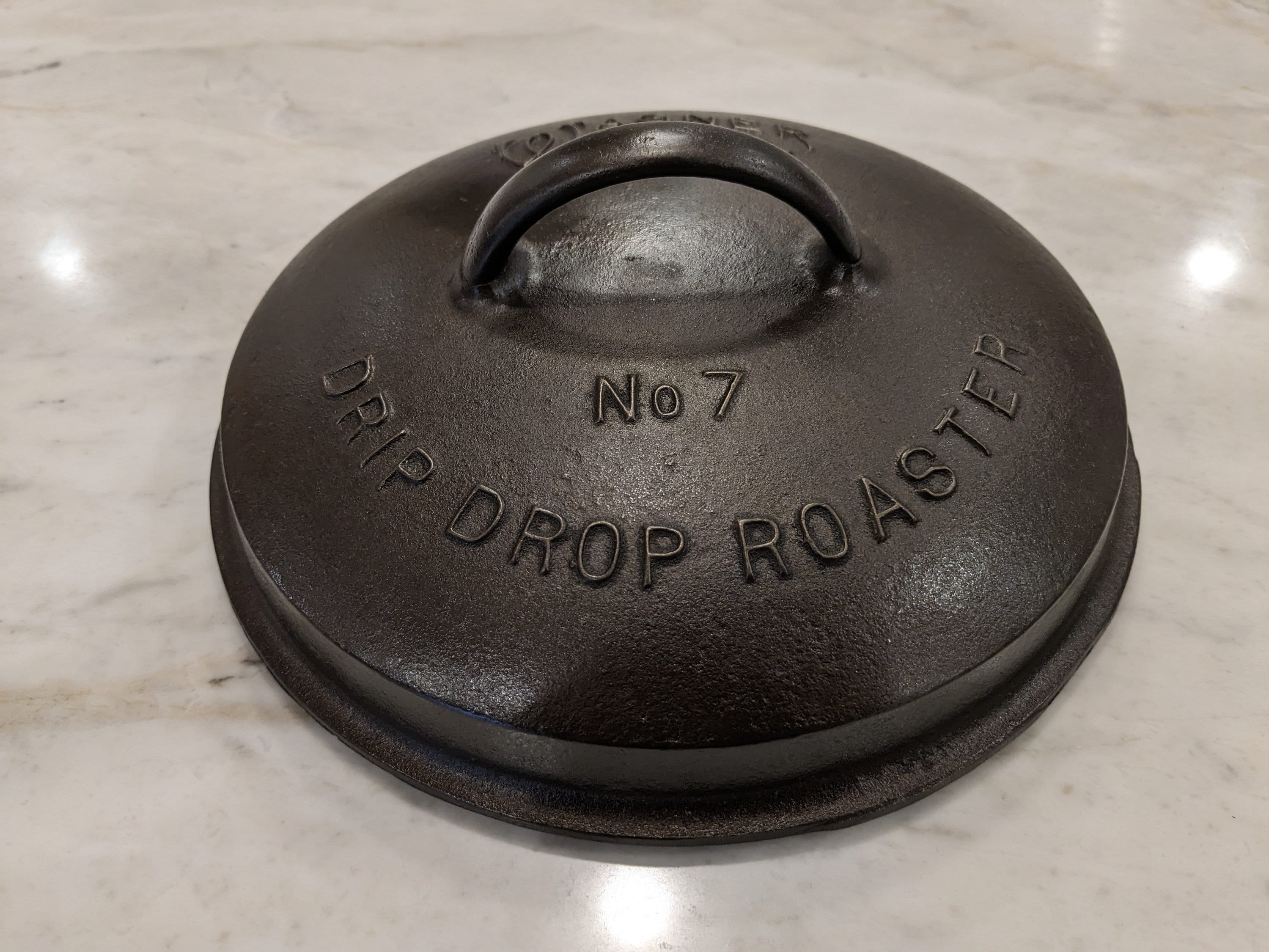 Vintage Wagner 7 Drip Drop Roaster Lid Dutch Oven 1267 Etsy