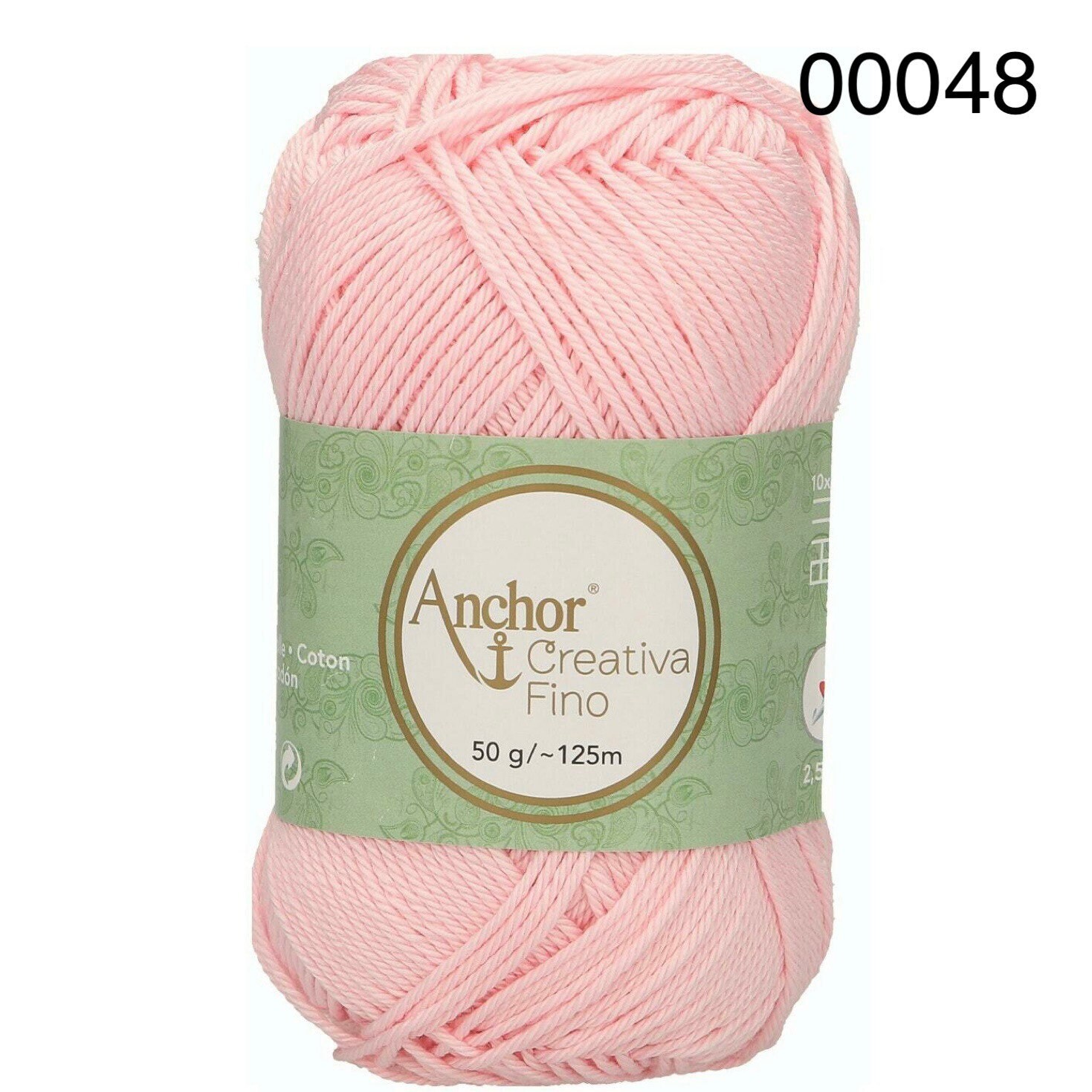 Cotone Anchor Creativa Fino Arancione - Col. 0189 - gomitolo da 50gr - Art.  4620004