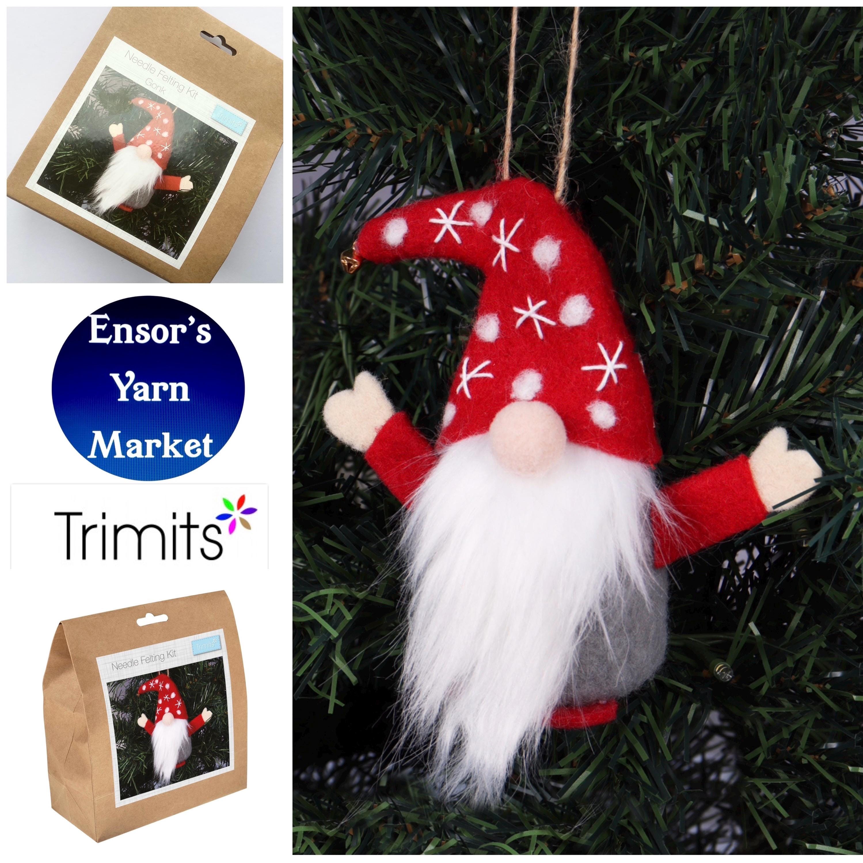 Trimits Mini Needle Felting Kit: Gnome Trimits Mini Needle Felting Kit: Gnome