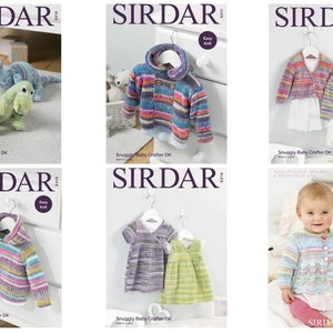 SIRDAR Knitting Patterns in Snuggly Baby Crofter DK