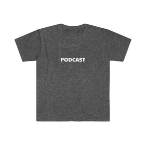 Camiseta Podcast / Camiseta Podcasting / Camiseta Minimalista