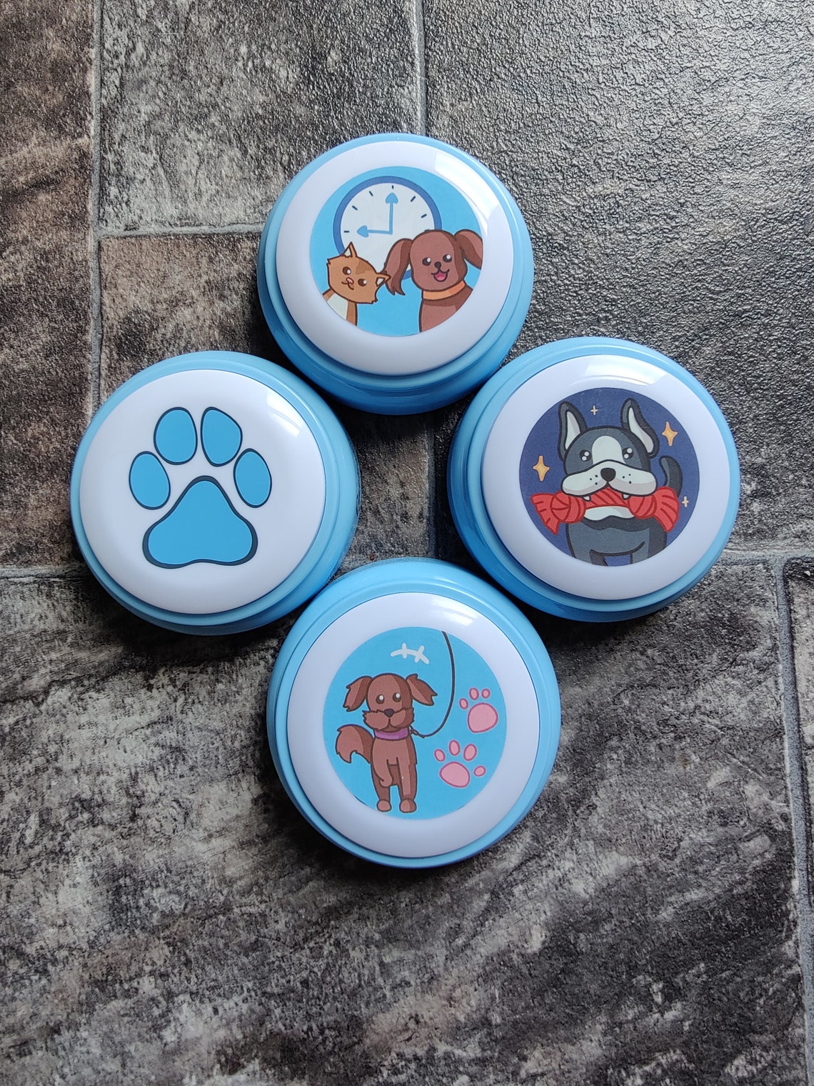 Sound Recordable Buttons for Pet Training Etsy UK