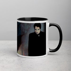 Initiation of Antoine Doinel - Painting by Artist Rani Young. Elegant ceramic 11oz coffee mug. Painting, Artwork, Independent Artist.