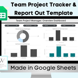 Project tracker, task tracker, project template, project to do list, project tracking form,  project planner, task manager, task planner