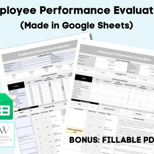 Mitarbeiter Leistungsbeurteilung, Mitarbeiterbegutachtung, Leistungsbesprechung, Karriereplaner, Leiterbegutachtung, Small Business, HR Template, Jährlich Re