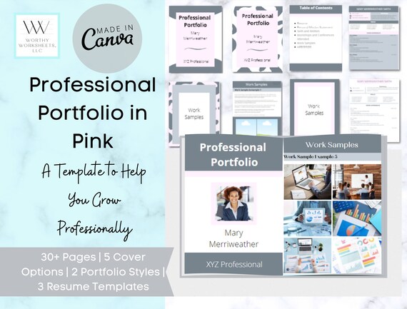 Career Business Portfolio Printable