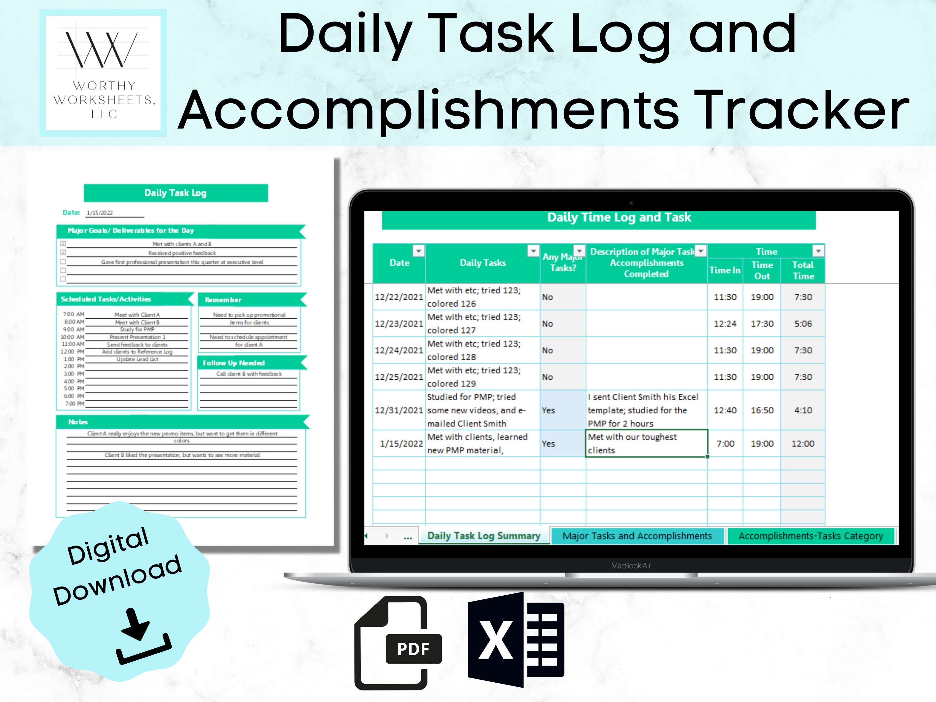 Task log