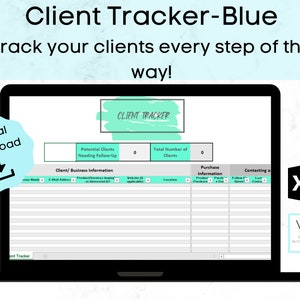 Client Tracker, Customer Record, Freelancer, Consulting, Client Management, Client Planner, Lead List, Client Tracker Template, Client List