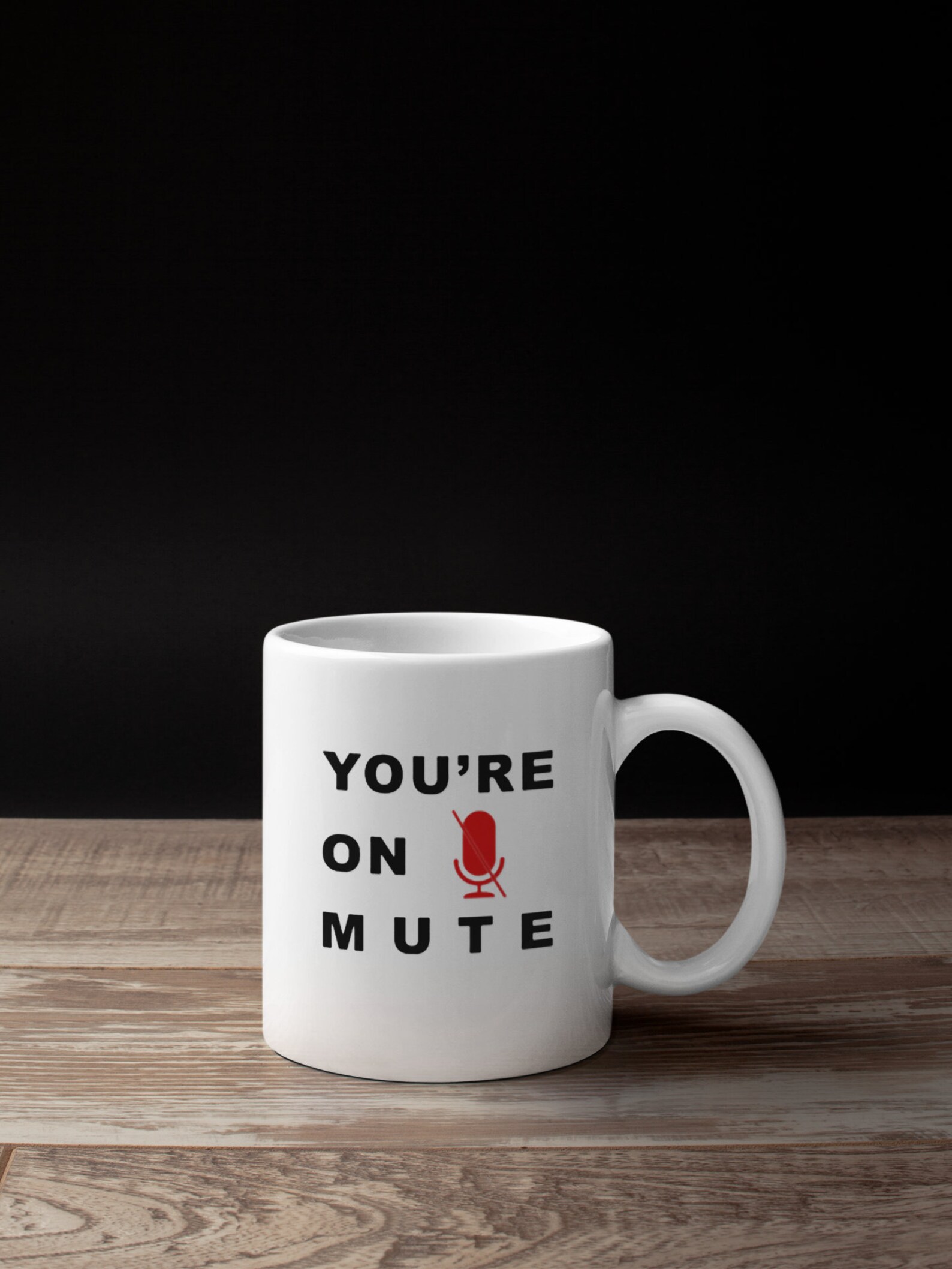 Youre on mute funny quote mug zoom mug meeting mug funny Etsy