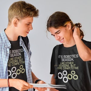 Koszulka Robotics, Koszulka Drużyny Robotics, Robotyka Szkolna, Koszulka Robotics, Pierwsza Robotyka, Zawody Robotics, Dzień Twórcy, Prezent Robotics