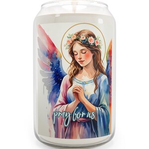Angelic Candle, Angelic Devotional Spiritual Scented Candle, 13.75oz, Religious Gifts