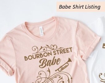 New Orleans Bachelorette Shirt, (Babe) Bride Babe Shirts, Nola Bachelorette Party Gift with XS