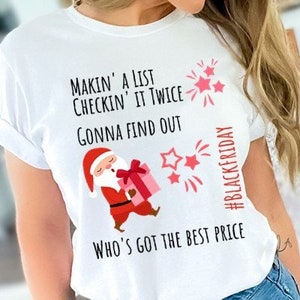 Black Friday Shirt, Black Friday Shopping Shirt, Cyber Monday Shirt, Christmas Shopping Shirt, Holiday Shirt, Shirt for Mom,Blackfriday Tee