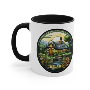 Ireland Mug, Coffee Cup GIft, Cute Irish Travel GIft