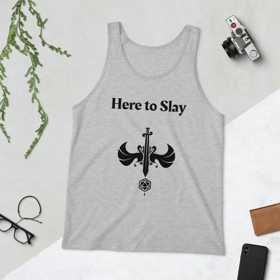 Here to Slay Shirt DND Tank Top Dnd 