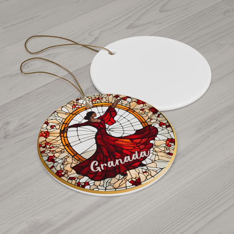 Magnete Da Frigorifero 3D Barcellona Spagna: Ballerina Di Flamenco In Resina, Souvenir Da Viaggio, 8x6 Cm, Fatto A Mano