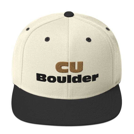CU Boulder Hat Snapback Hat for CU 