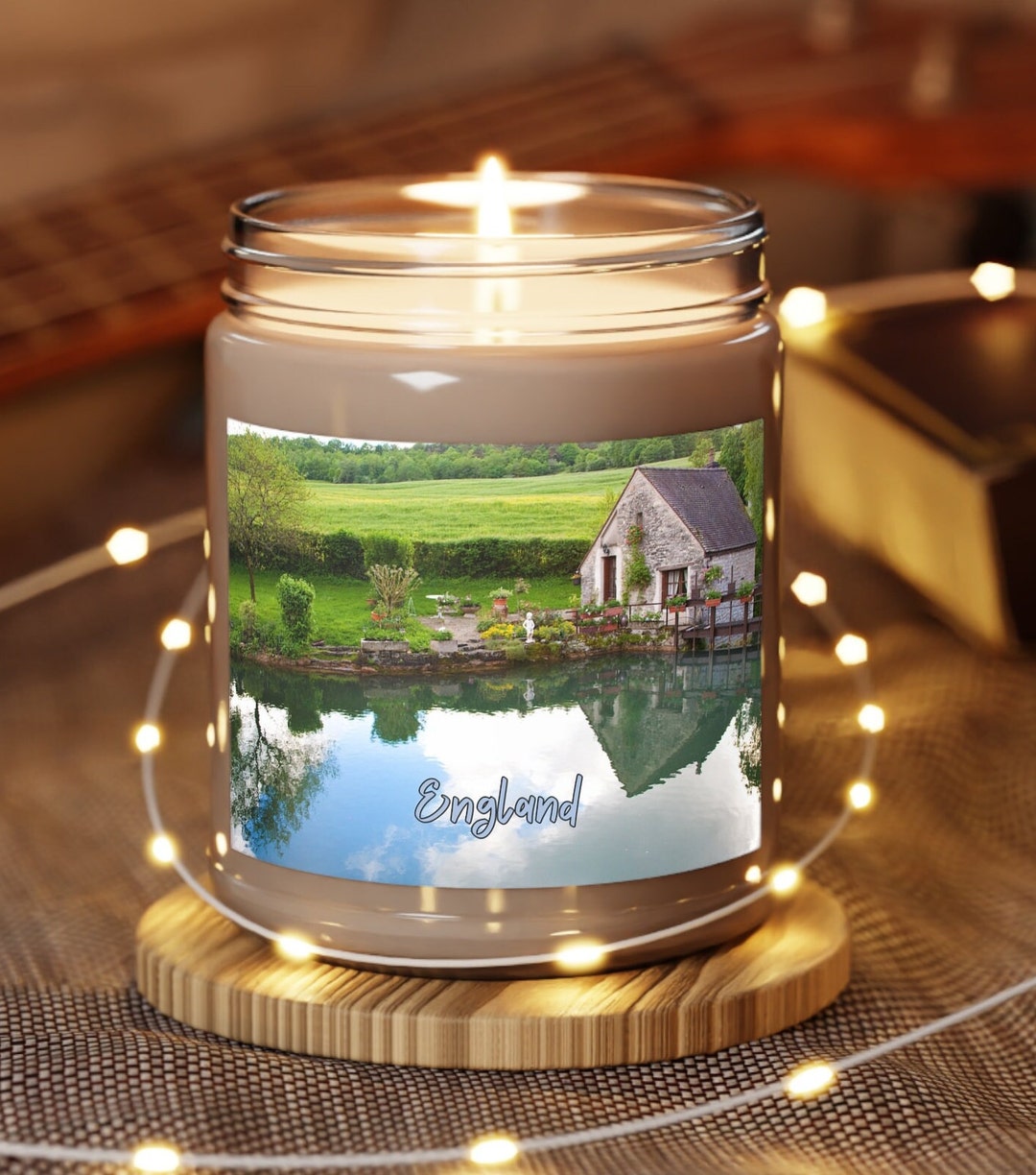 England Candle Quaint English Cottage Garden Floral Travel Etsy