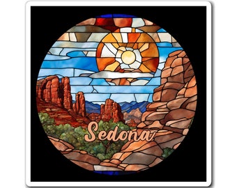 Sedona Magnet, Cute Travel Gift, Arizona Red Rocks Fridge Magnet, Travel Gift Souvenir Keepsake, Gift for Travelers