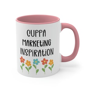 Marketing Mug, Marketing Gift, Coffee Cup, Cute Funny Gift for Her, Marketing Student Gift