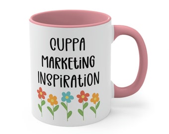 Marketing Mug, Marketing Gift, Coffee Cup, Cute Funny Gift for Her, Marketing Student Gift