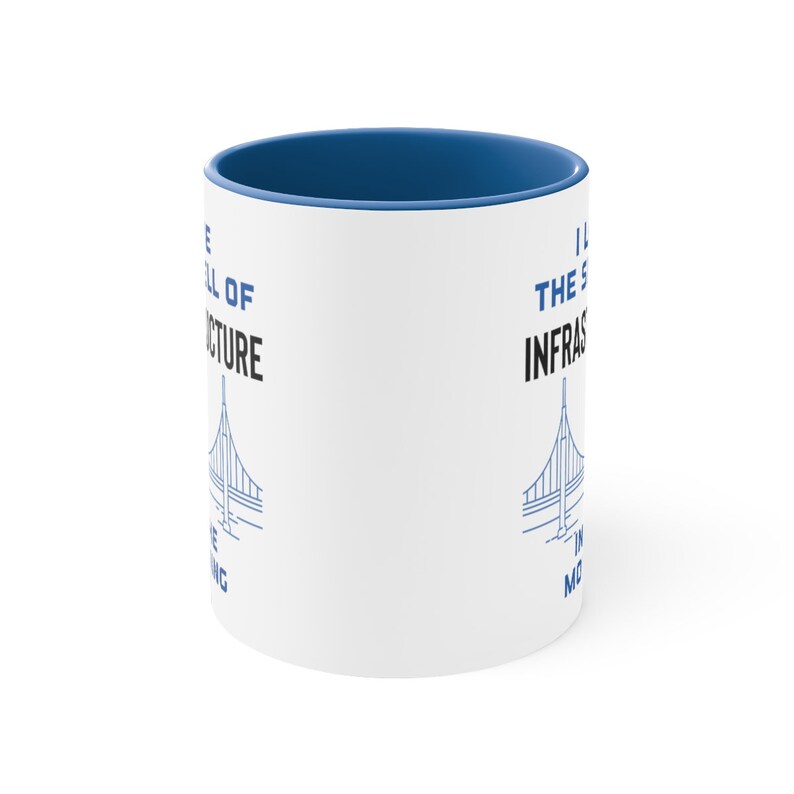 Infrastructure Mug, Infrastructure Gift, Civil Engineer Gift, Architect Gift, Transportation Highway Bridge Broadband Internet image 2