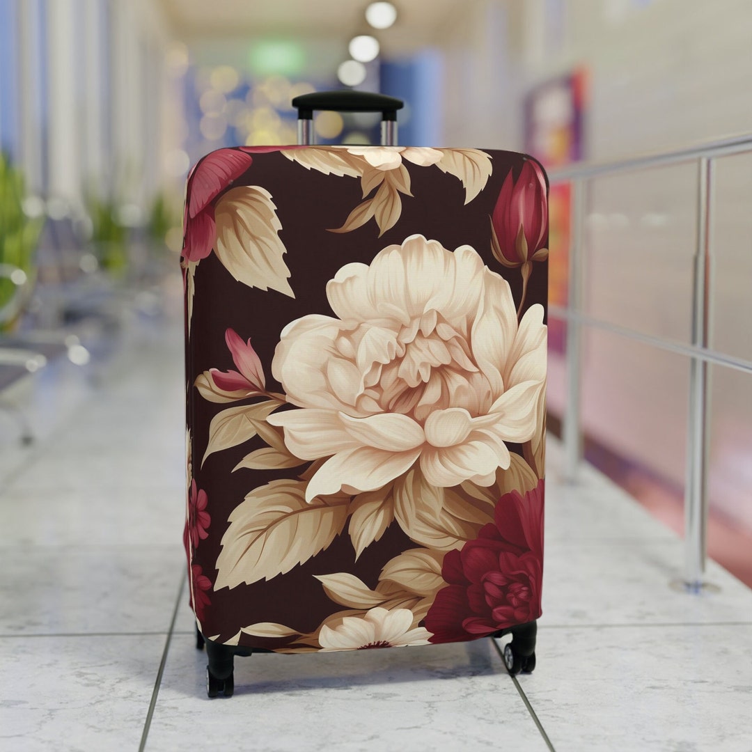Floral Calpak Suitcase Cover Calpak Luggage Set Calpak Floral