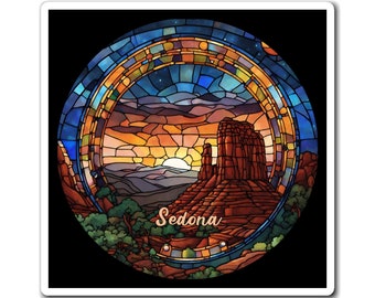 Aimant Sedona, aimant pour réfrigérateur, cadeau de voyage Arizona Red Rocks, souvenir souvenir, cadeau pour les voyageurs