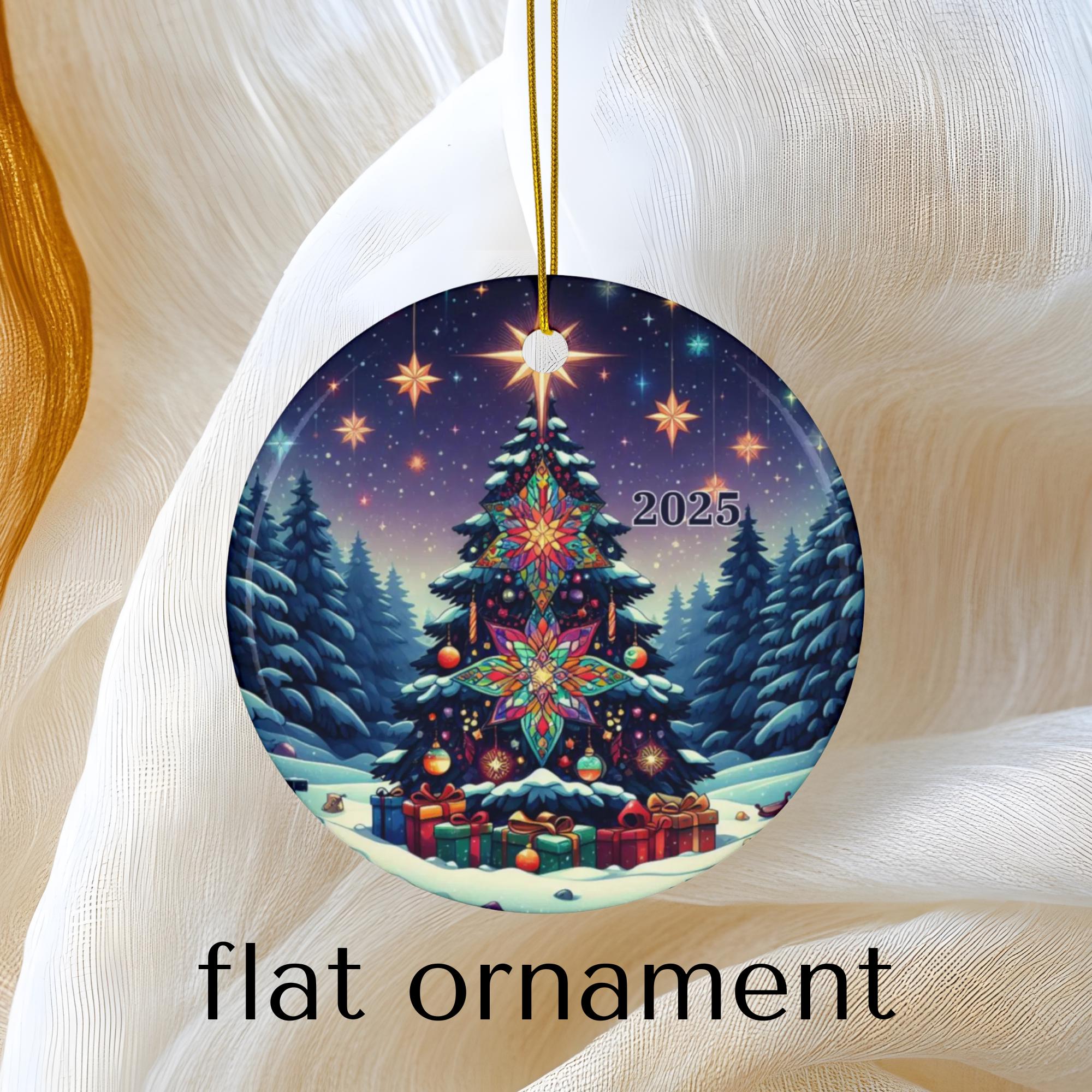 Ornamento natalizio a colibrì, ornamento natalizio per albero di Natale, regalo commemorativo (verde