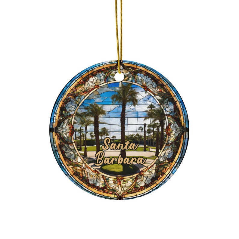 Copy of San Francisco Ornament, California Golf Ornament, Family Travel