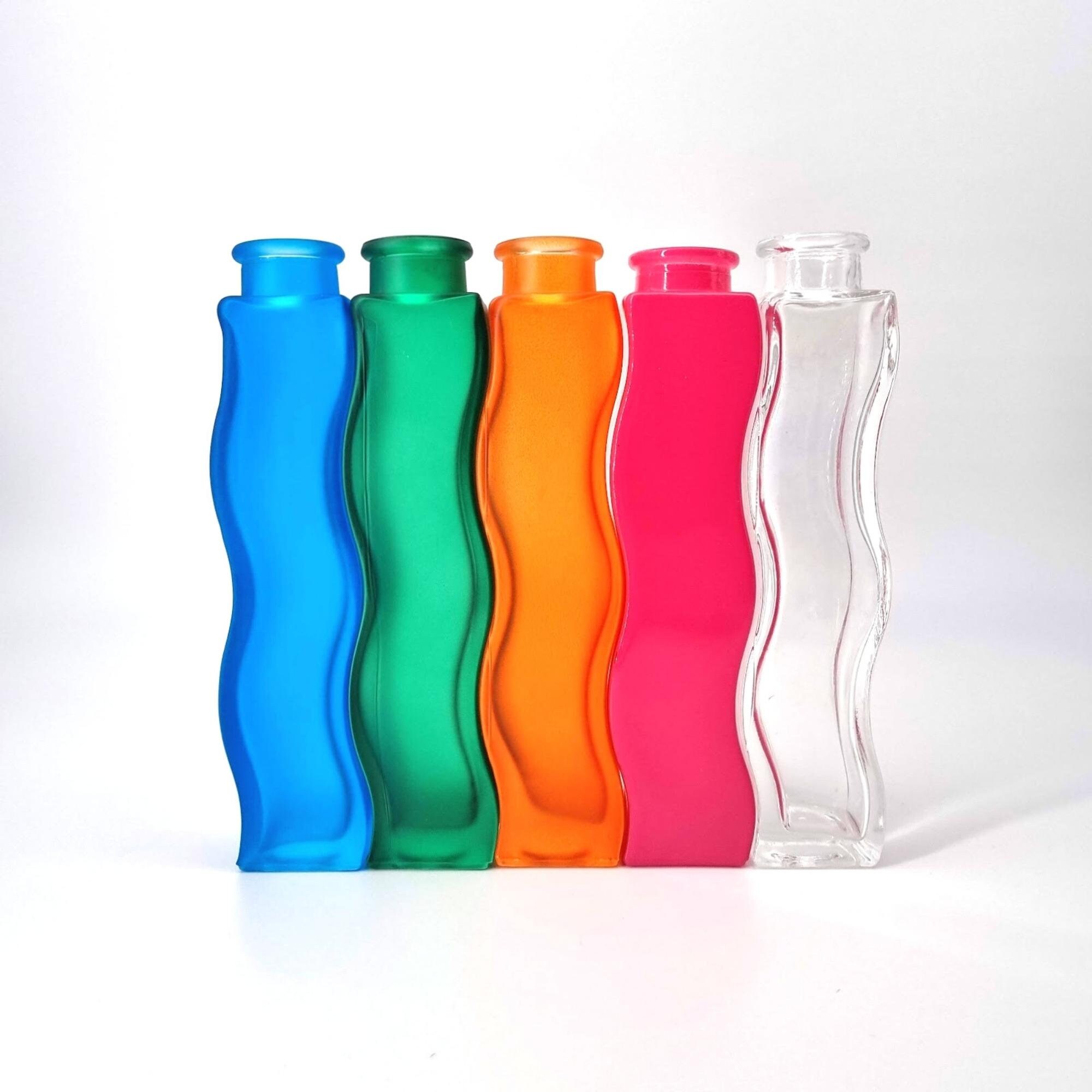 1990s Ikea Skämt Vases Set of 5 Wavy Vases Squiggly Vases Etsy